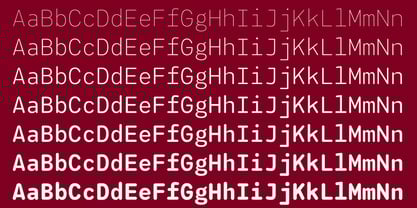 Agyx Mono Rounded Font Poster 5