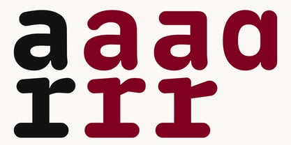 Agyx Mono Rounded Font Poster 6