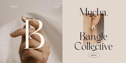 Claudia Font Poster 4