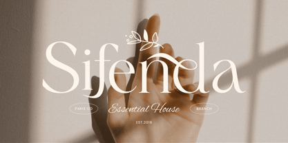 Claudia Font Poster 2