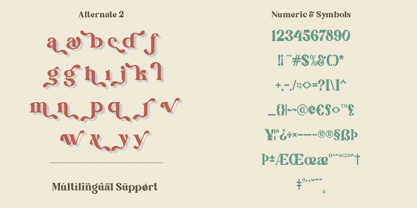 Brave Seasons Font Poster 13