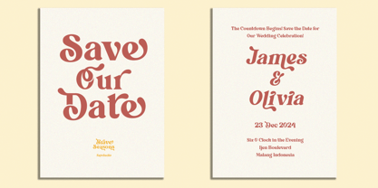 Brave Seasons Font Poster 2