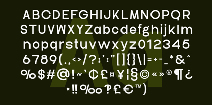 Marva Font Poster 4