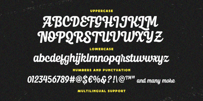 Sunday Ballerina Font Poster 13