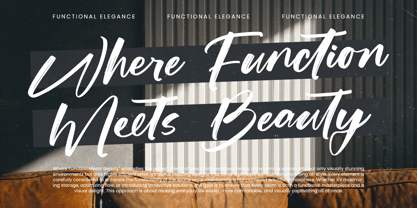 Actively Font Poster 13