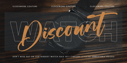 Actively Font Poster 8