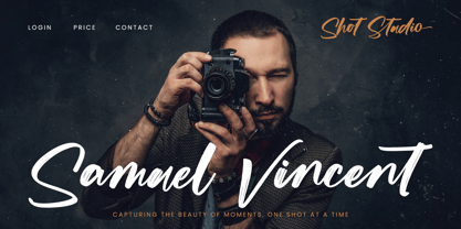 Actively Font Poster 4