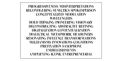 Bigdora Font Poster 14