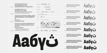 Salford Sans Font Poster 6