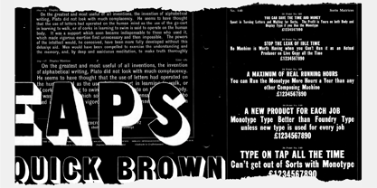 Salford Sans Font Poster 3