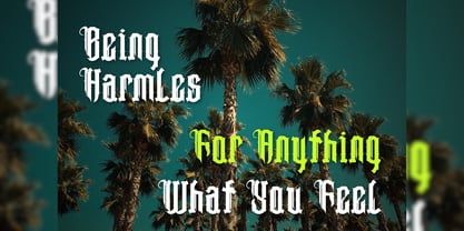 Roffes Brawry Font Poster 6