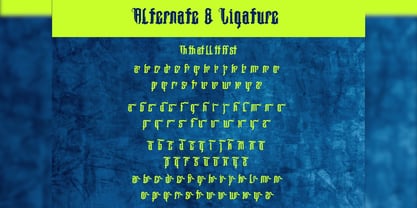 Roffes Brawry Font Poster 9