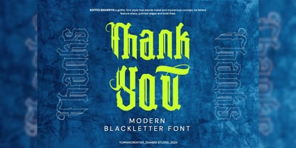 Roffes Brawry Font Poster 11