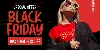 Dibrush Font Poster 5