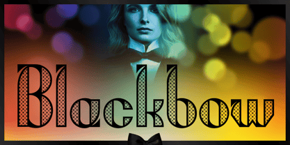 Blackbow Font Poster 1