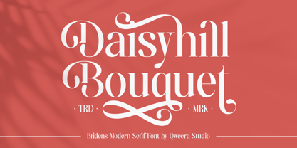 Bridens Font Poster 2