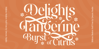 Bridens Font Poster 5