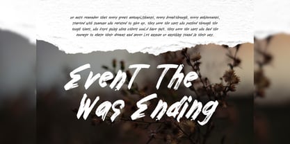 Shimosa Font Poster 12