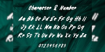 Shimosa Font Poster 3