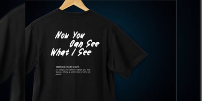 Shimosa Font Poster 13