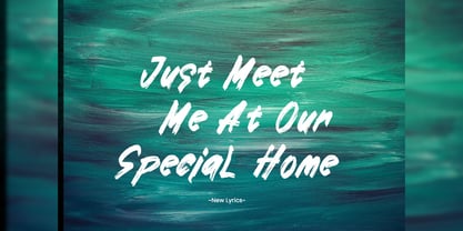 Shimosa Font Poster 9