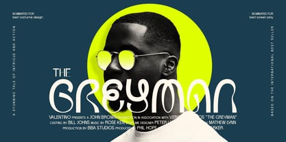 Medona Font Poster 3
