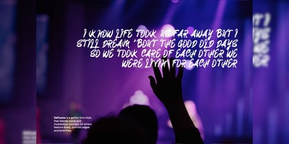 Saftoesa Font Poster 6