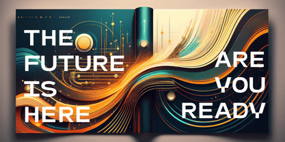 Monoset Font Poster 4