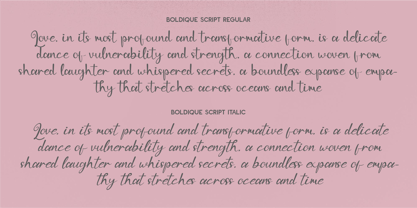 CF Boldique Script Font Poster 9