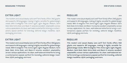 Magisans Font Poster 15