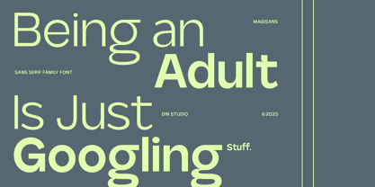 Magisans Font Poster 2