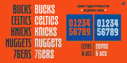 Frontcourt Font Poster 5