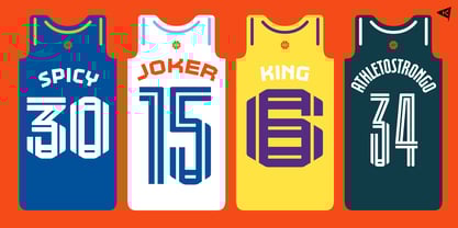 Frontcourt Font Poster 3