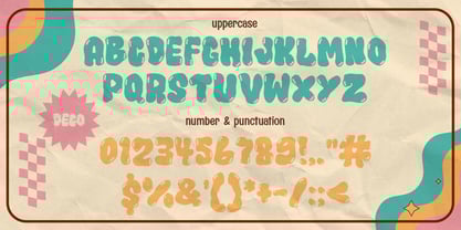 Chunk Wave Font Poster 8