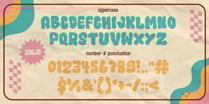 Chunk Wave Font Poster 7