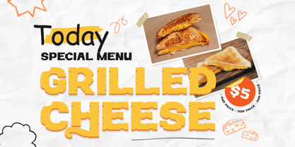 Trum Paly Font Poster 3