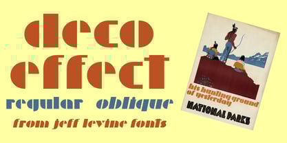 Deco Effect JNL Font Poster 1