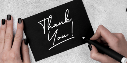 Californian Signature Font Poster 11