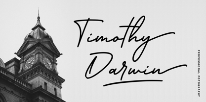 Californian Signature Font Poster 7