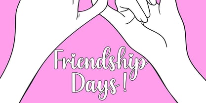 Sunday Handmade Font Poster 4