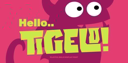 Tigelo Font Poster 1
