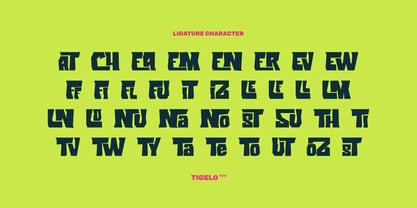 Tigelo Font Poster 4