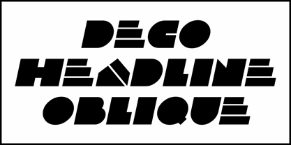 Deco Headline JNL Font Poster 4