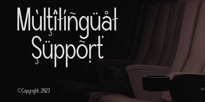 Trailer Credit Font Poster 6