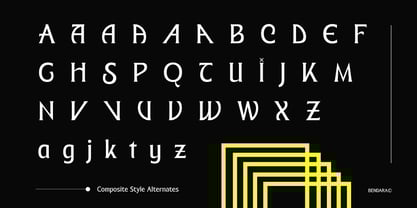 Bendara Font Poster 6