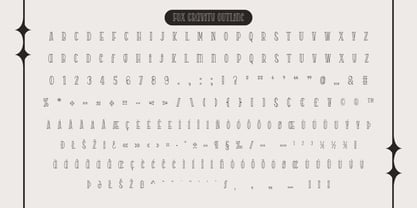 Fox Gravity Font Poster 9