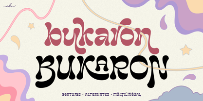 Bukaron Font Poster 1
