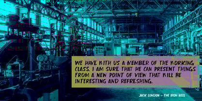 Distant Future Font Poster 3