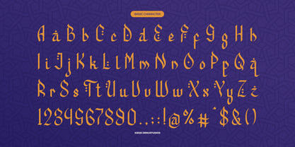 Barqah Font Poster 10