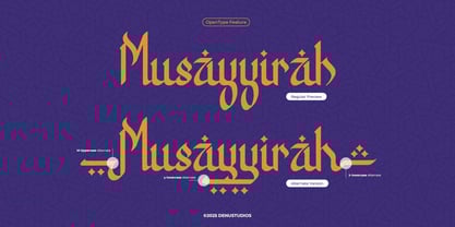 Barqah Font Poster 6